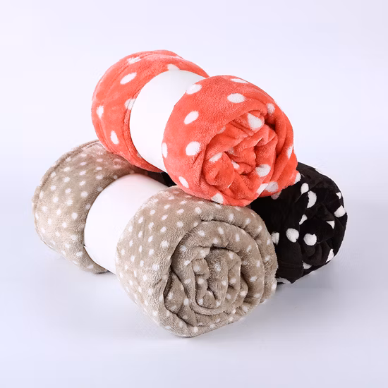 China Nerz Decke Fabrik geprägt Fleece Bett Polyester weiche Winter koreanische Decke Raschel Fleece Flanell bewölkt Überwurf Sherpa muslimische Überwurf Decke Bettwäsche-Set